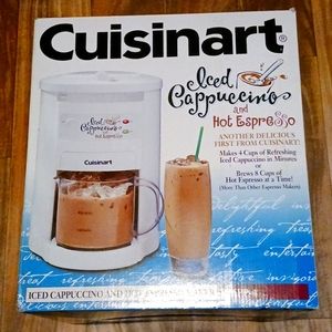 Cuisinart Iced Cappuccino and Hot Espresso Maker Model ICAPP-4